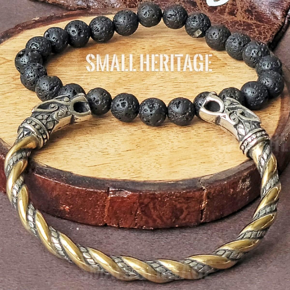 Stainless Steel Norse Viking Bracelet Cuff