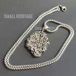 Two-Sided Vegvísir Valknut Pendant Viking Stainless Steel Necklace