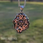 Two-Sided Vegvísir Valknut Pendant Viking Stainless Steel Necklace