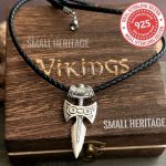 Viking Spear Necklace Norse Pendant Amulet 925 Sterling Silver Men