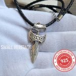 Viking Spear Necklace Norse Pendant Amulet 925 Sterling Silver Men