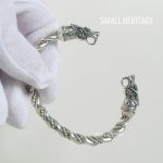 925 Sterling Silver Viking Bracelet Cuff Medieval Style Arm Ring For Men