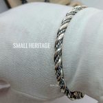 Raven Bracelet 925 Sterling Silver Viking Cuff Medieval Style Arm Ring