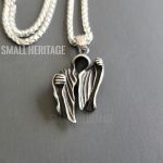Wizard Ghost Pendant 316L Stainless Steel Necklace Amulet