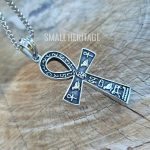 Ankh Necklace Large Ancient Egyptian Amulet Key Of Life Pendant