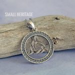 Celtic Knot Necklace 925 Sterling Silver Irish Pendant Trinity Amulet Chain