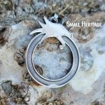 Dragon Pendant Viking 316L Stainless Steel Necklace Nordic Amulet