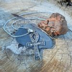 Ankh Necklace Large Ancient Egyptian Amulet Key Of Life Pendant