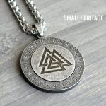 Rotating Viking Valknut