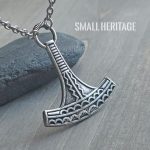 Thor Mjolnir Viking Necklace Medieval Style Pendant Norse Hammer