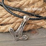 Viking Raven Necklace Mjolnir Stainless Steel Hammer Pendant Chain