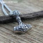Viking Mjolnir Silver Color