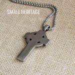 Celtic Cross Necklace Irish Knot Pendant Viking Stainless Steel