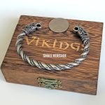 Viking Dragon Bracelet Stainless Steel Cuff Men Bangle Norse