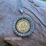 Rotating Viking Necklace Stainless Steel Norse Amulet