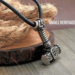 Thor Hammer Viking Necklace Stainless Steel Pendant Norse Mjolnir