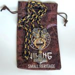 Men Viking Stainless Steel Wolf Necklace Thor Hammer Mjolnir Pendant Gold Black