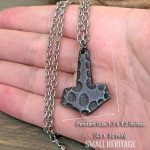 Viking Mjolnir Necklace Stainless Steel Amulet