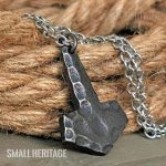 Viking Mjolnir Necklace Stainless Steel Amulet