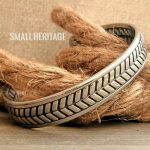 Twisted Bracelet Stainless Steel Wheat Style Adjustable Viking Bangle