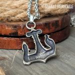 Viking Raven Wolf Necklace