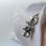 Small Heritage 925 Sterling Silver Viking Cuff Norse Bracelet