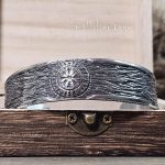 Viking Vegvisir Bracelet Stainless Steel Cuff