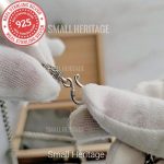 925 Sterling Silver Wheat Spiga Chain Necklace 60cm - Viking Gift Box Included