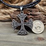 Celtic Cross Necklace Irish knot Pendant