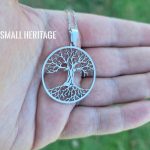 Tree of Life Necklace Stainless Steel Pendant Chain