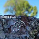 Tree of Life Necklace Stainless Steel Pendant Chain