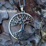 Tree of Life Necklace Stainless Steel Pendant Chain