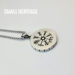 Viking Valknut Necklace Norse Vegvisir Pendant