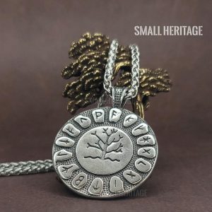 Viking Yggdrasil Necklace Norse Tree of Life Pendant