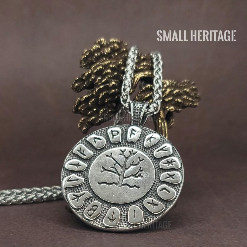 Viking Yggdrasil Necklace Norse Tree of Life Pendant