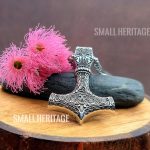 Viking Mjolnir Trinity Necklace Norse Hammer Pendant