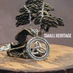 Celtic Knot Necklace 925 Sterling Silver Irish Trinity Pendant