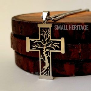 Tree of Life Cross Necklace