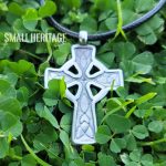 Celtic Irish Cross Necklace Norse Viking Knot Pendant