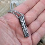 Cross Necklace Ancient Style Christian Pendant