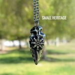 Viking Spear Necklace Vegvisir Pendant Odin Gungnir