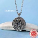 Celtic Triple Spiral Triskele Necklace