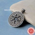 Celtic Triple Spiral Triskele Necklace