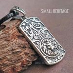 Stainless Steel Lion Necklace Lucky Amulet Pendant