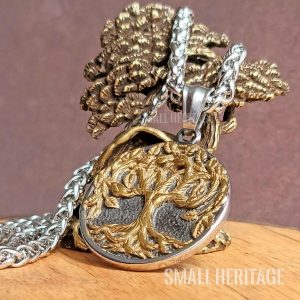 Viking Yggdrasil Necklace Norse Tree of Life Amulet