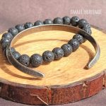 Men Vintage Titanium Steel Bracelet