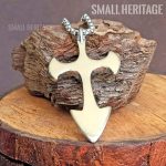 Crusader Cross Necklace Medieval Style Pendant