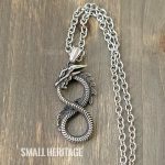 Dragon Necklace Serpent Pendant Cycle Of Birth