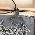 Viking Stainless Steel Mjolnir Necklace Norse Hammer Pendant