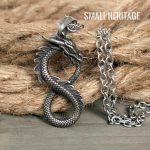 Dragon Necklace Serpent Pendant Cycle Of Birth